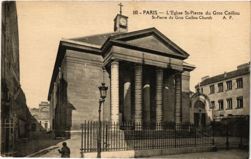 CPA PARIS 7e-Eglise Saint Pierre du Gros Caillou (327505)