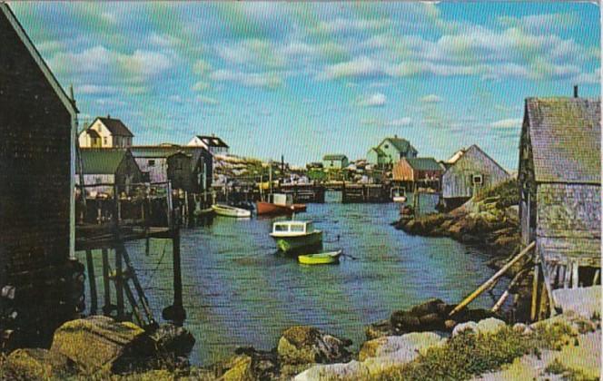 Canada Nova Scotia Peggy's Cove 1970