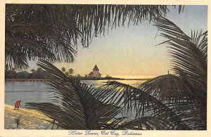 Water Tower Cat Cay Bahamas Unused 