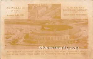 Municipal Stadium, August 4-11, 1946 Cleveland, Ohio, OH, USA Stadium 1946 