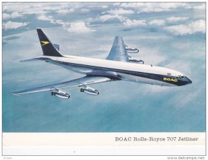 BOAC Rolls-Royce 707 Jetliner Airplane , PU-1972