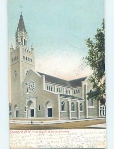 Pre-1907 CHURCH SCENE Concord New Hampshire NH G4544