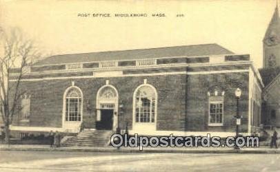 Middleboro, Mass USA Post Office Unused 