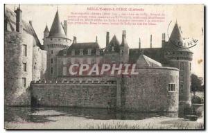 Old Postcard Sully sur Loire Remarkable Chateau des Ducs de Sully flanked by ...