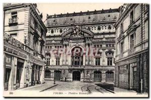 Tours Old Postcard Theater News (Cafe Moliere)