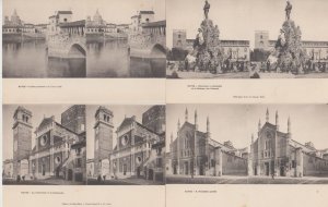 ITALY 344 Vintage STEREO Postcards pre-1940 (L5143)