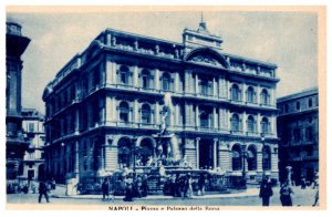 Italy  Napoli, Piazza e Palazzo della Borsa