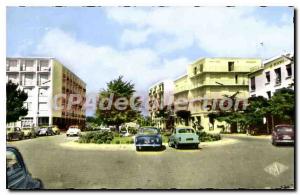 Old Postcard Argeles Sur Mer Place Rond Point Beach