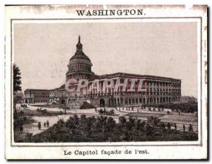 Old Postcard Washington Capitol facade l & # 39est House Dollon Malderet