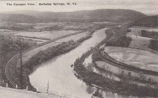 West Virginia Berkeley Springs The Cacapon View Albertype