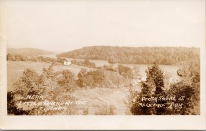 McGregor Bay near Little Current Ontario ON Unused RPPC Postcard E78 *as is