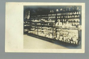 Pawnee City NEBRASKA RP 1908 INTERIOR GENERAL STORE nr Beatrice Humboldt Wymore