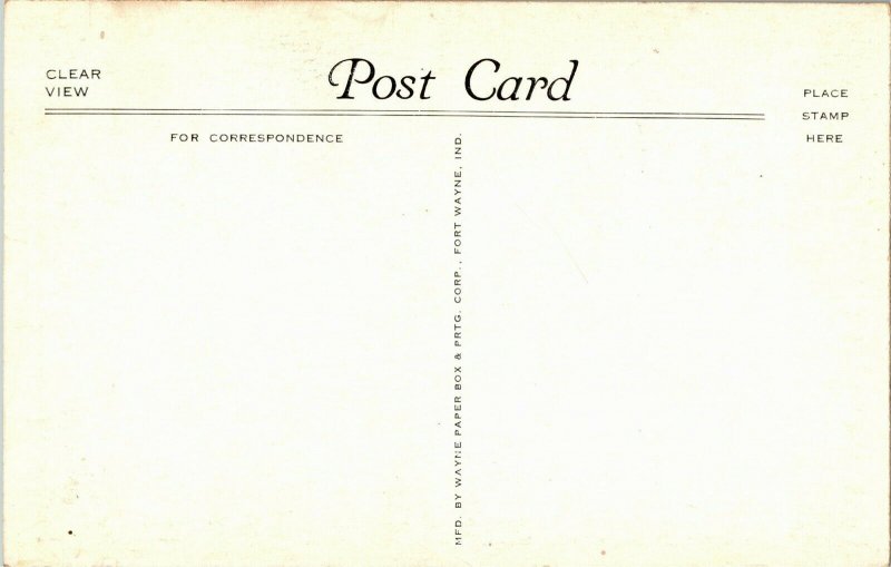 Presbyterian Church, Marshall MI Vintage Postcard E51
