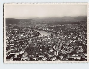 Postcard Aerial View of Basel Switzerland