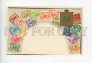 3155232 WESTERN AUSTRALIA Coat of arms Stamps on Postcard