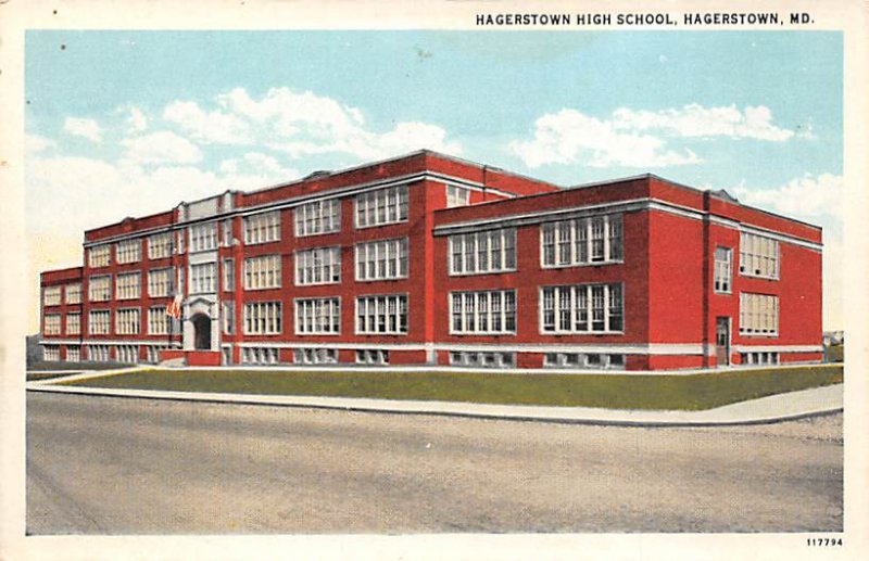 Hagerstown High School Hagerstown, Maryland MD
