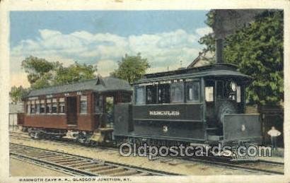 Mammoth Cave RR, Glasgow Junction, KY, USA Train Railroad Station Depot Unuse...