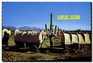 Modern Postcard Wild West Cowboy Rawhide Arizona