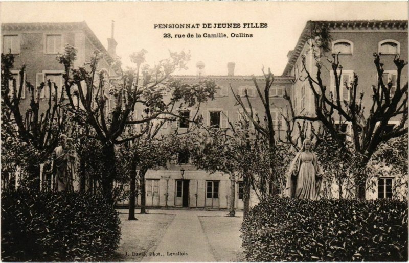 CPA Oullins - Pensionnat de Jeunes Filles - 23 Rue de la Camille (1036136)