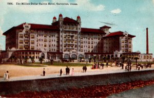 Texas Galvston The Million Dollar Galves Hotel 1913