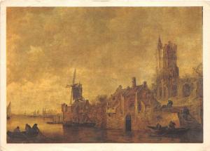 BR25242 Peinture Hollandaise Une Riviere en hollande peintures paint France