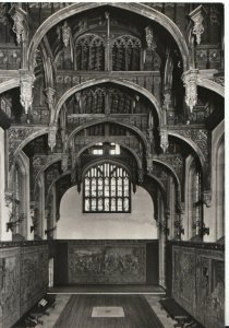 Middlesex Postcard - Hampton Court Palace, Middlesex - The Great Hall Ref TZ2536