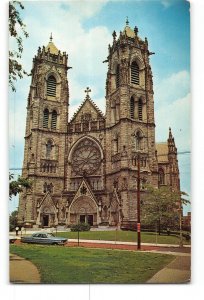 Newark New Jersey NJ Vintage Postcard Sacred Heart Cathedral