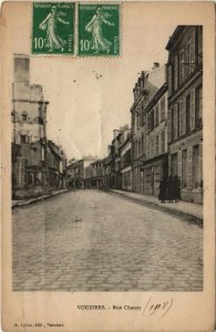 CPA VOUZIERS - Rue CHANZY (134836)