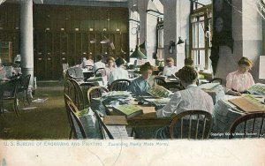 Postcard Hand Tinted View of US Bureau of Engraving & Printing, DC.    S6
