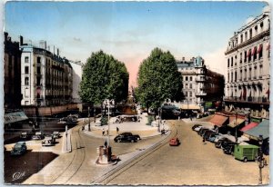 Postcard - Place de la République - Lyon, France