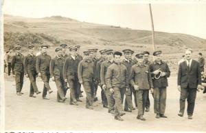 Romania Apoldul de Jos Sibiu Transilvania firemen 1970 photo