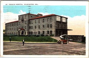 Postcard HOSPITAL SCENE Wilmington Delaware DE AM0637