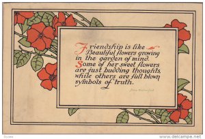 Poem about Friendship and Flowers, 00-10s