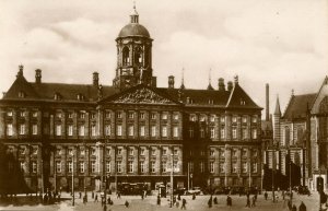 Netherlands - Amsterdam. Royal Palace, Dam Square.     RPPC