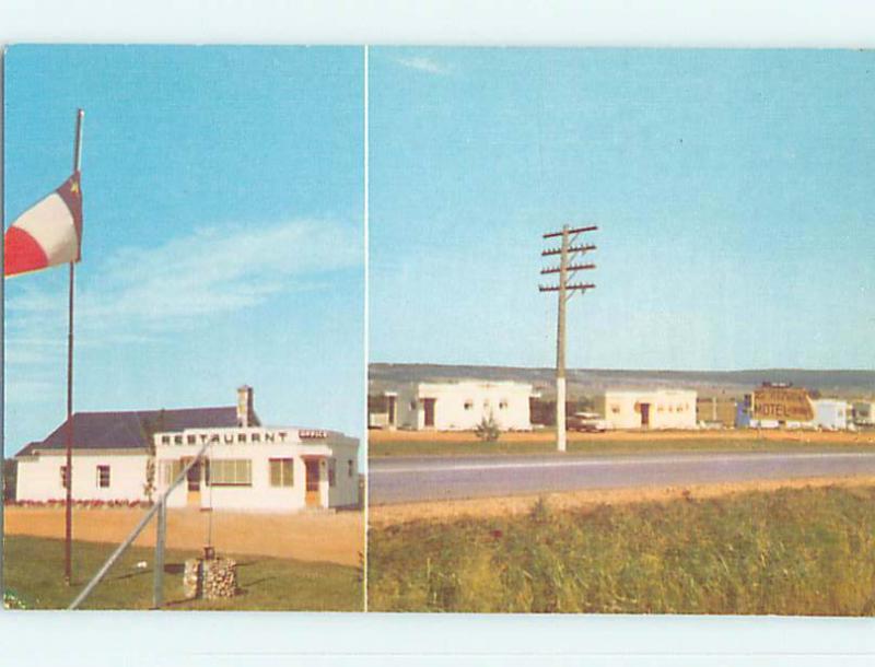 Unused Pre-1980 LA HETRIERE MOTEL Memramcook New Brunswick NB o0274-12