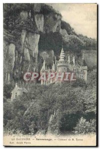 Old Postcard The Dauphine Sassenage Chateau M Terray