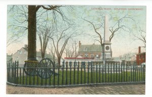 MA - Lowell. Soldiers' Monument circa 1900