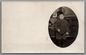 Postcard RPPC David City NE c1913 Picture of Harold in Play Suit Ethel Velox