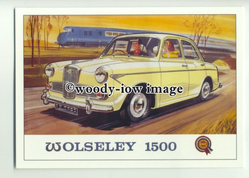 ad1189 - Worsley 1500 Car BMC - Modern Advert Postcard