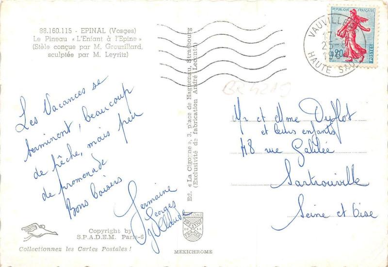 BR4219 Epinal Le Pineau  france