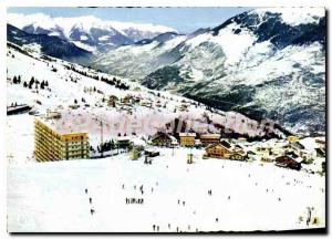 Postcard Modern Courchevel Moriond aerial general view
