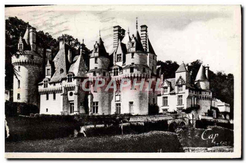 Postcard Modern Usse Chateau View d & # 39ensemble