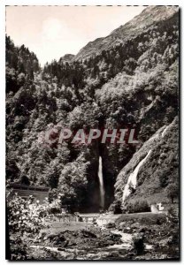 Postcard Old Surroundings of Luchon Vallee du Lys Cascade Hell