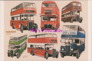 Road Transport Postcard - Buses, Northern General Transport Vehicles  RR20553