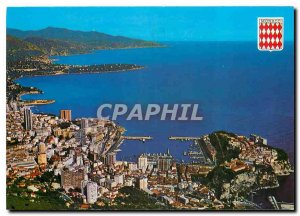 Modern Postcard Principality of Monaco General View