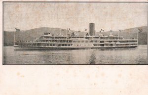 The Steamer Robert Fulton - Hudson River Day Line - c1901