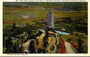 Colorado Colorado Springs Will Rogers Shrine Of The Sun On Cheyenne Mountain ...