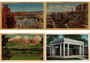 USA UTAH UT 83 Vintage Postcards (L2616)