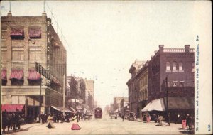 Birmingham Alabama AL Third Ave Street Scene c1910 Vintage Postcard