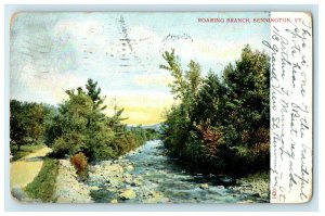 1909 Roaring Branch. Bennington, Vermont VT Antique Posted Postcard  